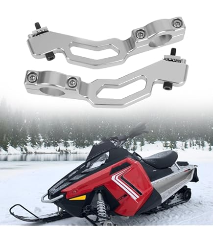 Amazon | Polaris ホワイト スノーモービル ハンドガード 2879194